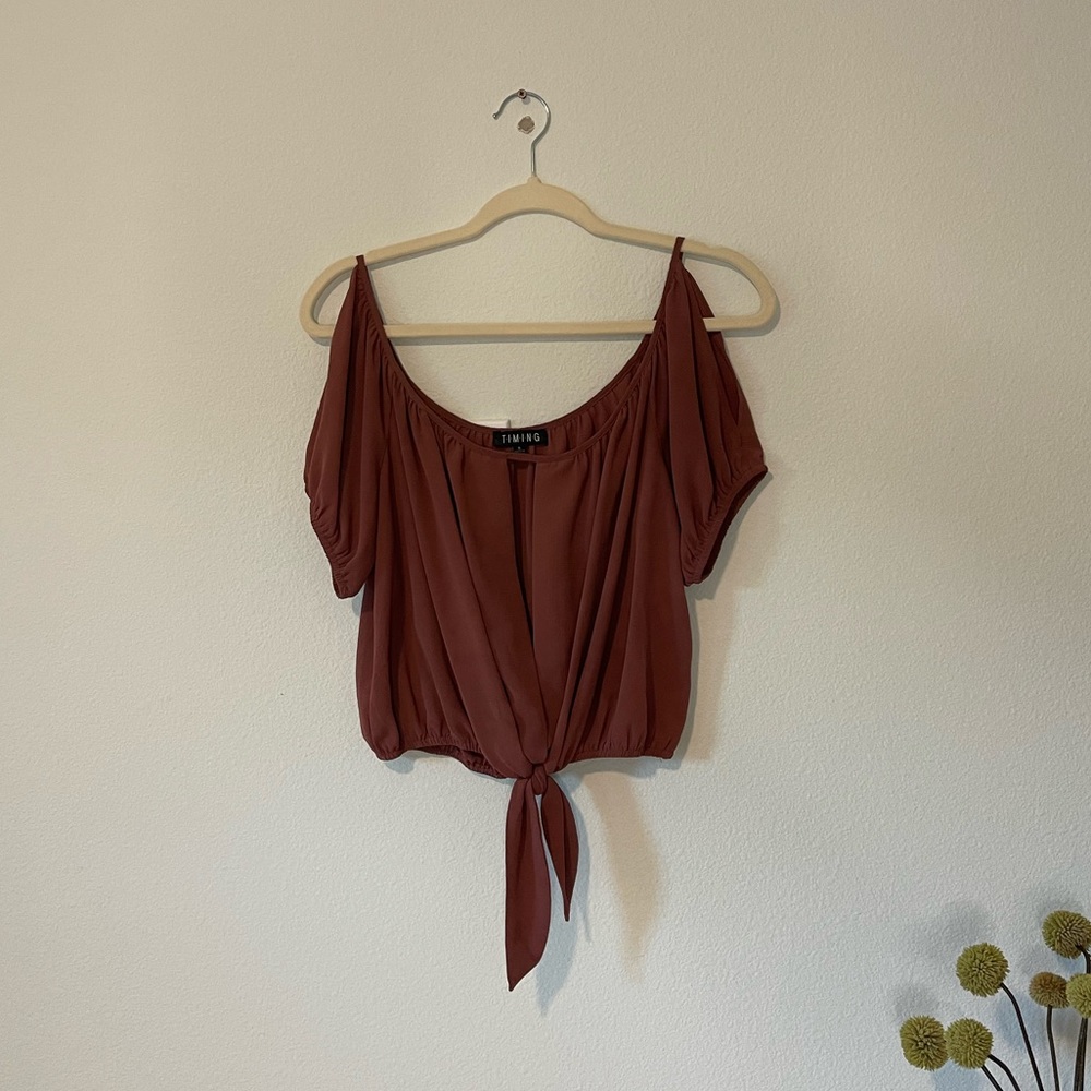 Women’s Top Mauve Size Small